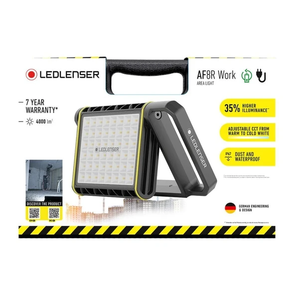 LEDLENSER AF8R WORK İŞ FENERİ - Resim 3