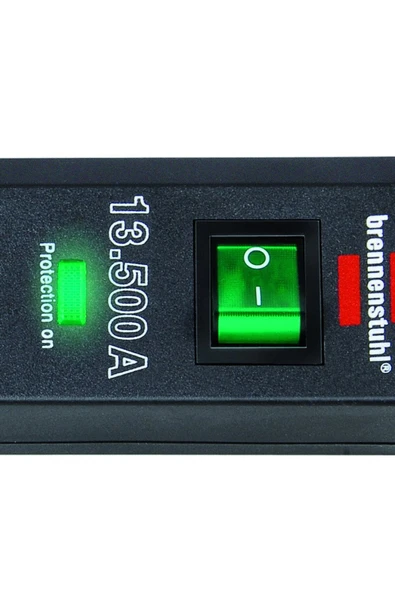 Brennenstuhl Eco Line Serisi 6 Soketli 1.5 Metre 13.500 mAh Akım Korumalı Priz Uzatma Kablosu Antrasit - Resim 8