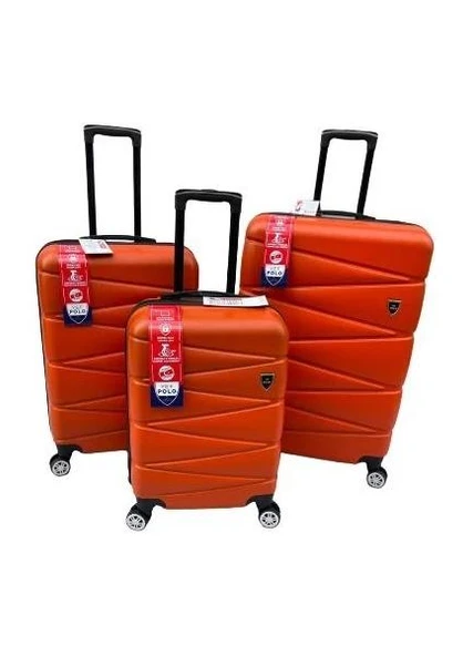 Yefa Dayanıklı Unisex 4 Tekerlekli 4'lü Set Plastik Valiz Seti ürün görseli