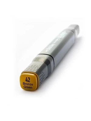 Del Rey Twin Çift Uçlu Marker Kalem Y42 Bronze Green ürün görseli 1