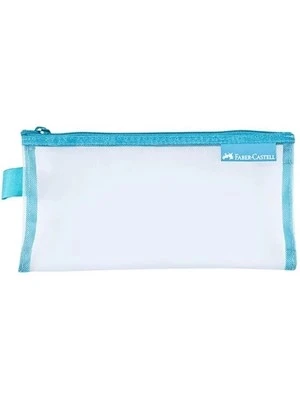 Faber Castell Mesh File Kalem Kutusu Mavi 5075000120 ürün görseli 1