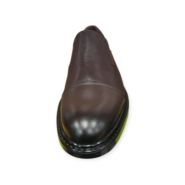 JAMES FRANCO M2952 KAUÇUK TABAN DERİ KLASİK ERKEK AYAKKABI - Resim 5