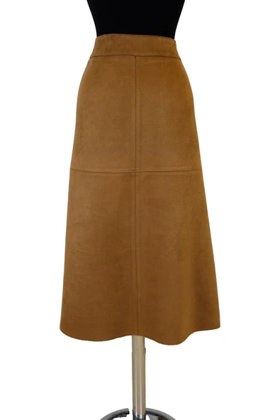 5453 SENTEZ SÜET PARÇALI ETEK - Resim 10