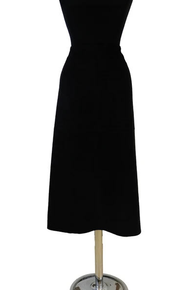 5453 SENTEZ SÜET PARÇALI ETEK - Resim 4