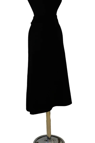 5453 SENTEZ SÜET PARÇALI ETEK - Resim 3