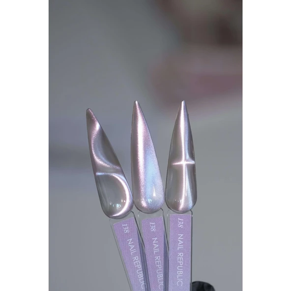 Nail Republic Satin Cat Kedi Gözü Kalıcı Oje 10ml 138 - Resim 4
