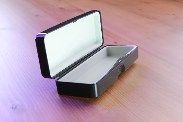 ModaTüm Gözlük Kabı Kutusu -Siyah- - Resim 2