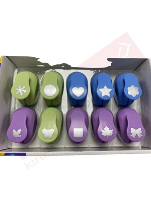 Bubu 1" Şekilli Delgeç Karışık Desenler Bubu00020 ürün görseli 1