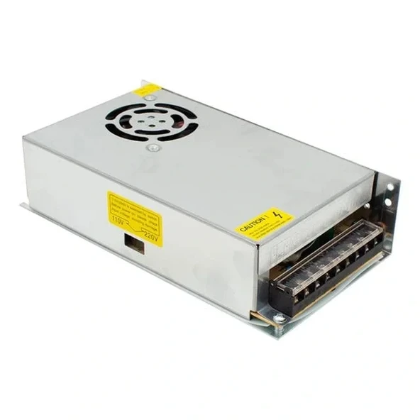 Powermaster Pm-14070 12 Volt - 30 Amper - 360 Watt Fanlı Metal Kasa Adaptör ürün görseli