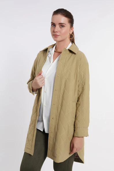 5854 TRENÇ KABAN - Resim 2