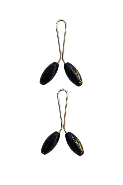 2 Adet Tesettür Eşarp ve Şal Klipsi Siyah ürün görseli 1