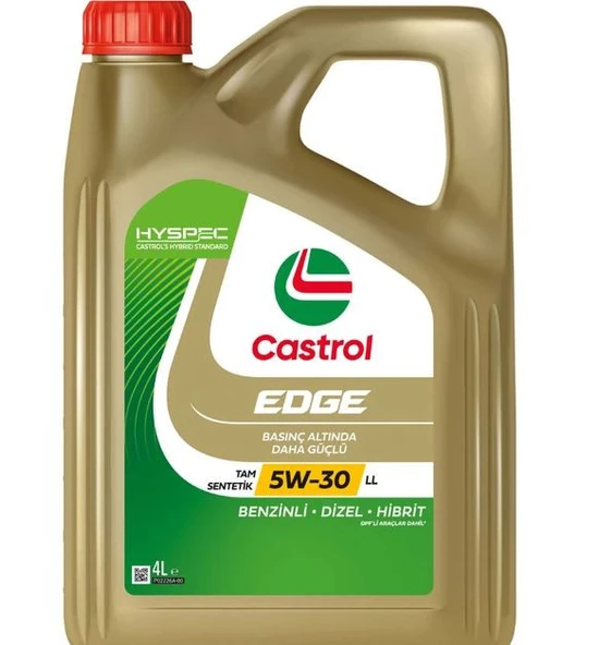 Castrol Edge 5W-30 Ll 4 Litre Motor Yağı (Üretim Yılı 2025) ürün görseli
