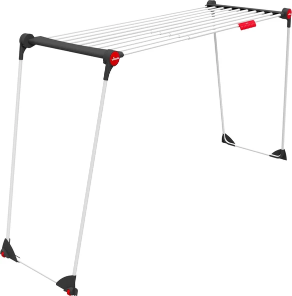 Vileda Infinity Compact  büyük çamaşır kurutma askısı uzatılabilir teleskopik ızgara  hazır monte edilmiş  entegre tekerlekler ürün görseli