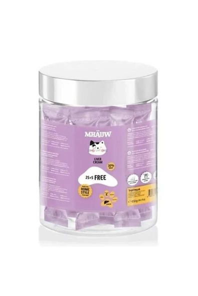Mhauw Ciğerli Sıvı Kedi Ödülü 15gr 30lu ürün görseli