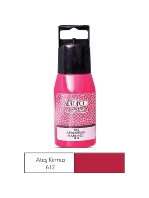 Artdeco 50 Ml Boyutlu Boya Ateş Kırmızı 612 ürün görseli 1