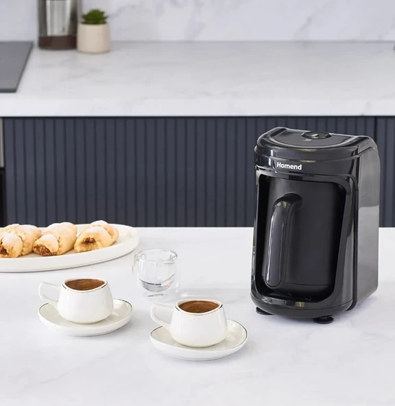 Homend Pottoman 1843H 5 Fincan Kapasiteli Bol Köpüklü Türk Kahve Makinesi ürün görseli