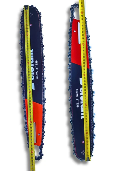 Motorlu Testere PALASI 16", bıçak uzunluğu 40cm, Zincir adımı: 3/8, T59 - 29 DİŞ - Resim 6