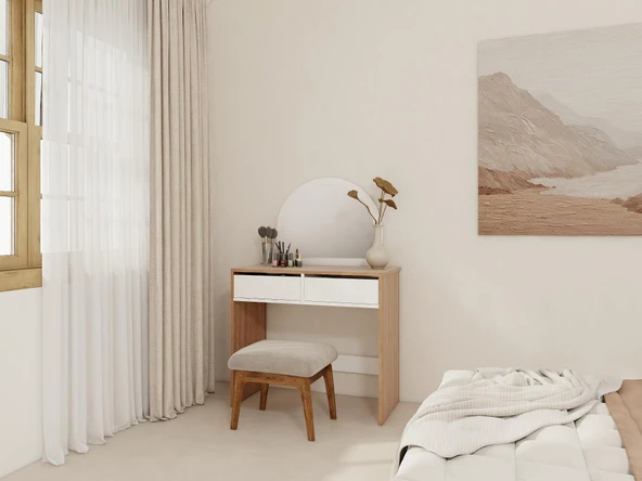 Huzur Makyaj Masası Marbellakiraz - Resim 2