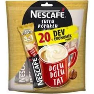 NESCAFE 20Lİ SÜTLÜ KÖPÜKLÜ ürün görseli