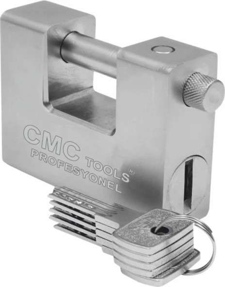 CMC 85 MM ÇELİK YASSI ASMA KİLİT ürün görseli