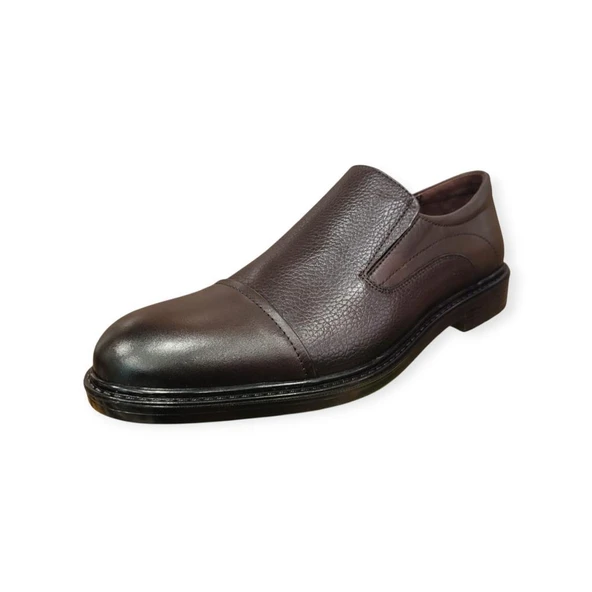 JAMES FRANCO M2952 KAUÇUK TABAN DERİ KLASİK ERKEK AYAKKABI - Resim 2