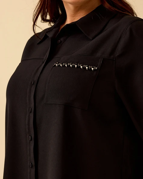 10002421514020 GALAXİ ŞIK GÖMLEK - Resim 10