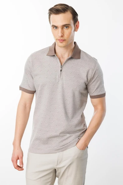 601 DESEN FERMUARLI JAKARLI T-SHİRT - Resim 4