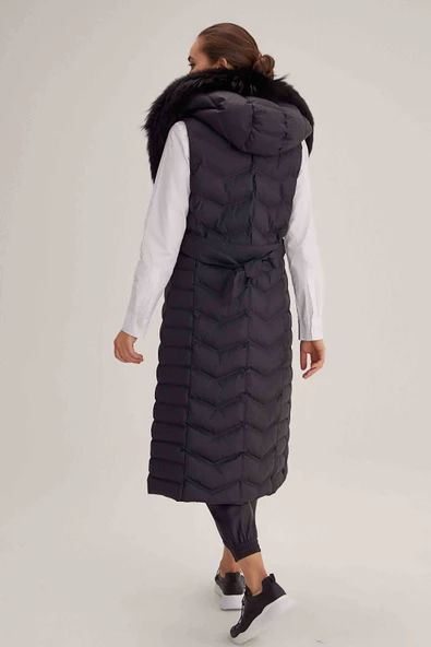 18258 WOMANIA YELEK HAUTE COUTURE - Resim 5