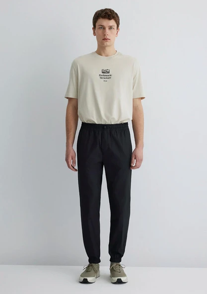 M0010272-900 MAVİ DOKUMA PANTOLON - Resim 3