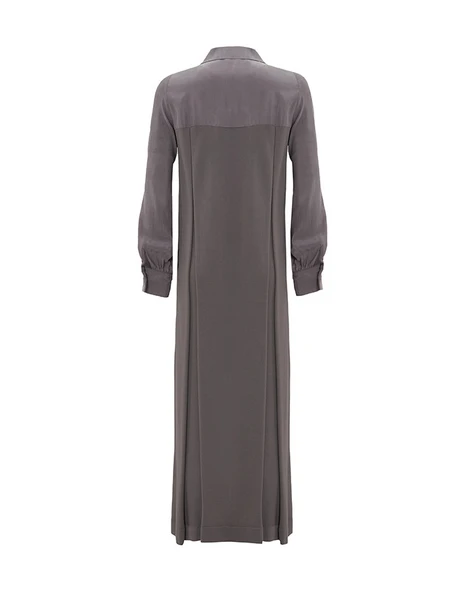 T25Y-9027 MISSDALIDA GÖMLEK YAKA TRİKO CUPRO KAP - Resim 5