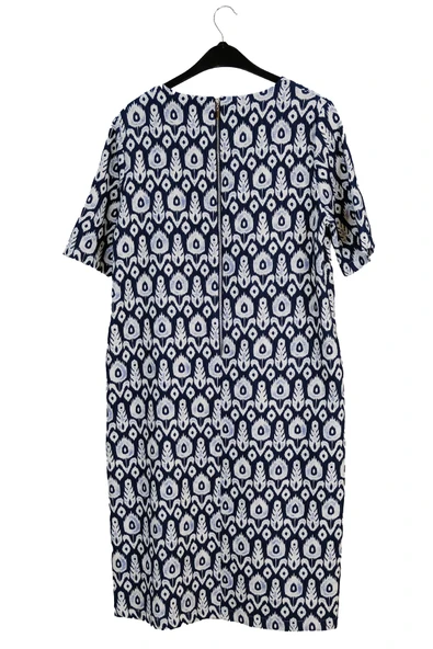 3822 SEDNA KİLİM DESEN ELBİSE - Resim 6