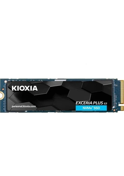 KIOXIA EXCERIA G3 PLUS 2TB NVME PCIE M.2 5000/3900MB/s Gen4x4 SSD LSD10Z002TG8 ürün görseli