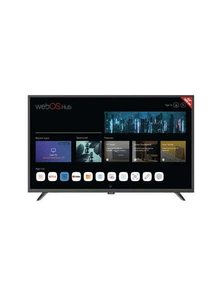 Hi-Level Hl43dmn540 Full Hd 43" 109 Ekran Uydu Alıcılı Webos Smart Led Tv ürün görseli 1