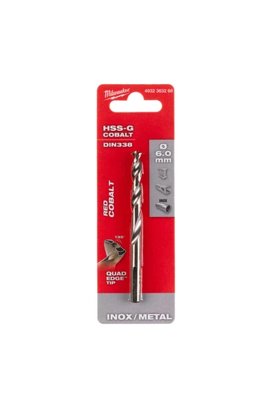 METAL MATKAP UCU HSS-G CO. (ALTIN SERİ) 6x93mm ürün görseli