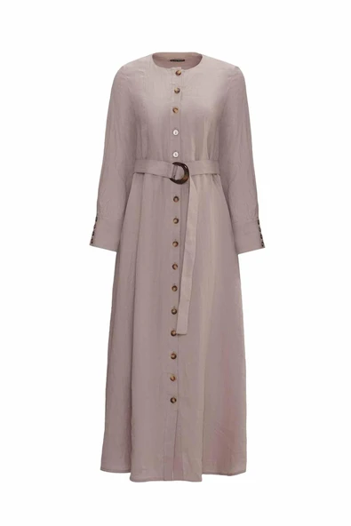 T25Y-8018 MISSDALIDA BELİ KEMERLİ KAP - Resim 2