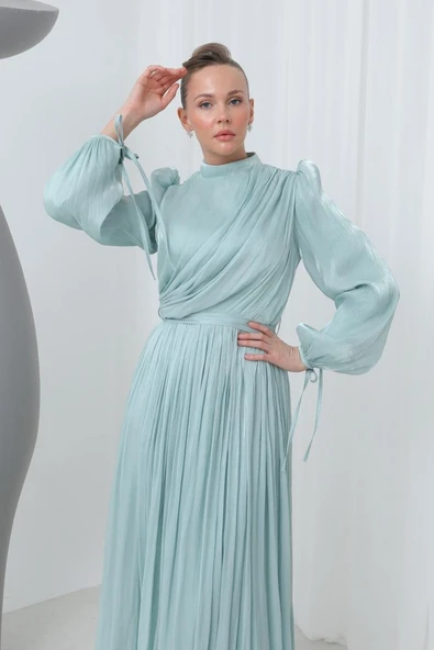 17029 PUANE ELBİSE - Resim 7