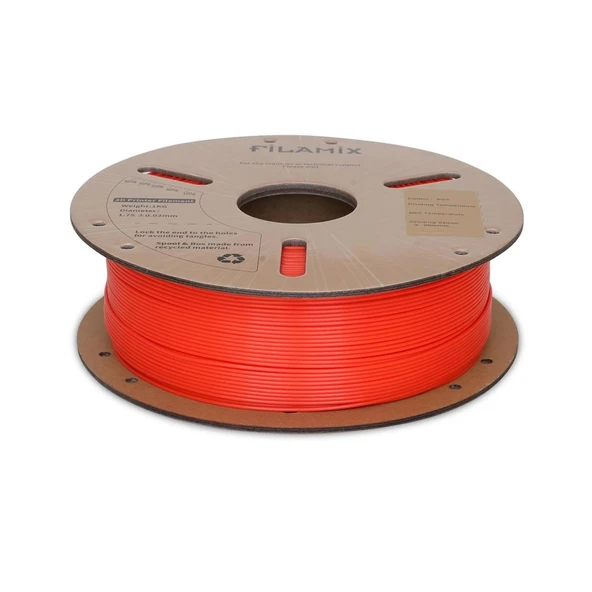 Filamix Tpu Kırmızı  Filament 1.75 mm 1 Kg - Esnek, Dayanıklı 3D Yazıcı Malzemesi - Resim 3