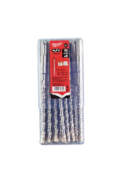 SDS-PLUS 8x160 MATKAP UCU MS2 SERİ 50Lİ PKT - Resim 2