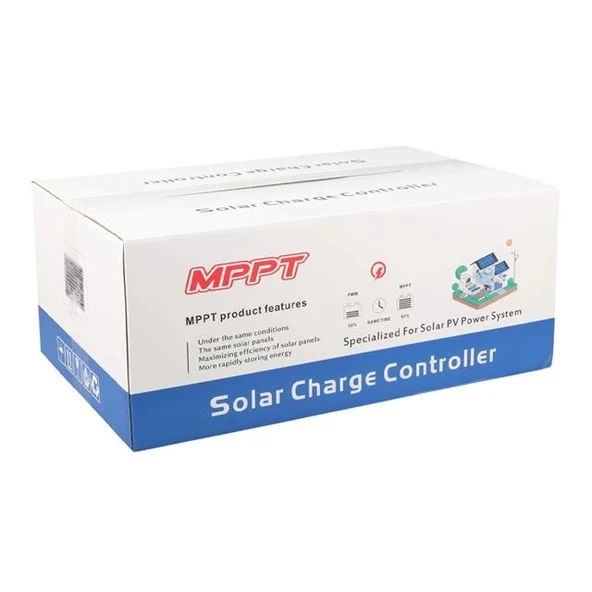 Sunsolar MPK80 MPPT Solar Şarj Kontrol Cihazı 80A (12V/24V/36V/48V Otomatik) 250V Maksimum PV LCD Ekranlı RS485 Portlu - Resim 4