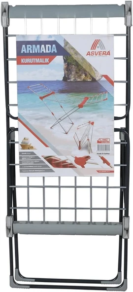 Yakut Serisi - Armada Alüminyum Borulu Çamaşır Kurutmalık - Kanatlı Çamaşır Kurutma Askısı - Resim 2