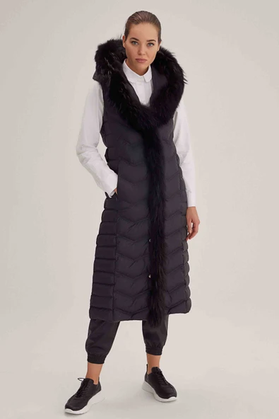 18258 WOMANIA YELEK HAUTE COUTURE ürün görseli