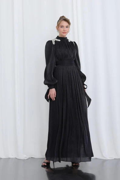 17028 PUANE ELBİSE - Resim 2