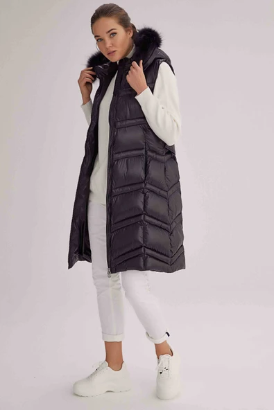 18273 WOMANIA YELEK NAPOLİ - Resim 6