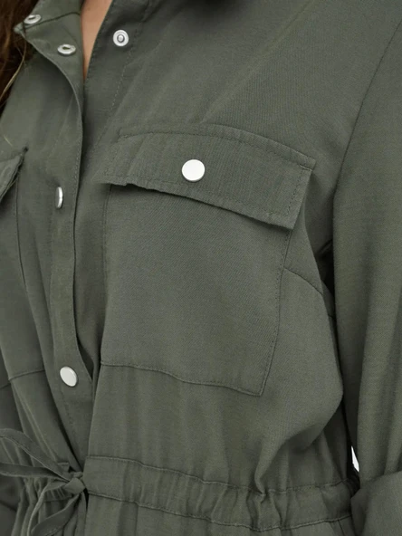 15310852 ONLARIS LIFE 4/5 FEM CARGO JACKET CC WVN - Resim 9