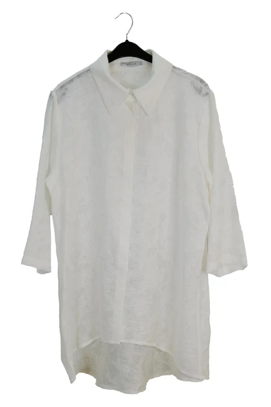 3034 SEDNA TRUVAKAR KOL ASİMETRİK GÖMLEK ürün görseli