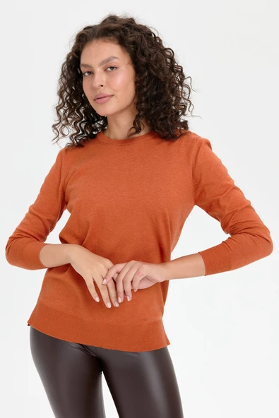 24358 DESEN TLL SY İMPLUS YANI YIRTMAÇLI KAZAK - Resim 5