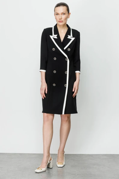 6575 MODAİLGİ ENKÜRÜSTELİ ELBİSE - Resim 3