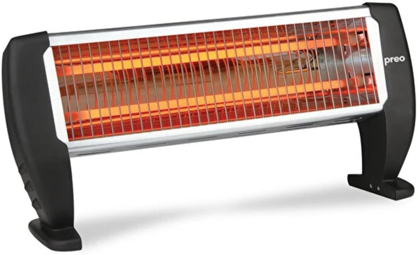 Preo Pr2qrtz 1200w 2 Çubuklu Qartz Isıtıcı ürün görseli