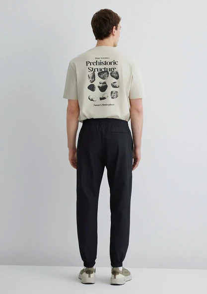 M0010272-900 MAVİ DOKUMA PANTOLON - Resim 5