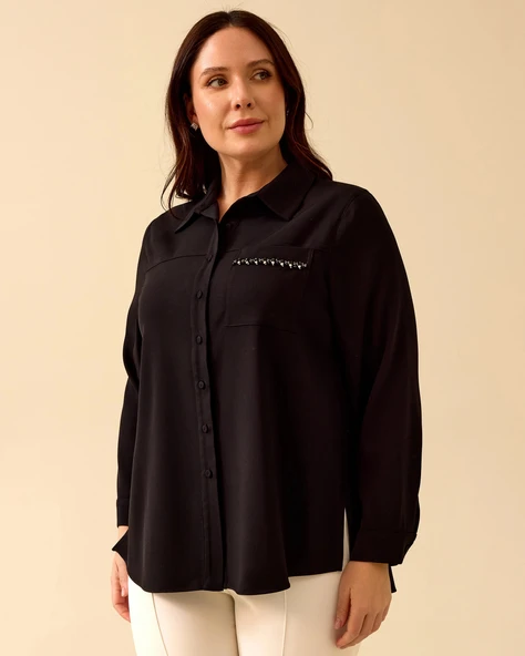 10002421514020 GALAXİ ŞIK GÖMLEK - Resim 5